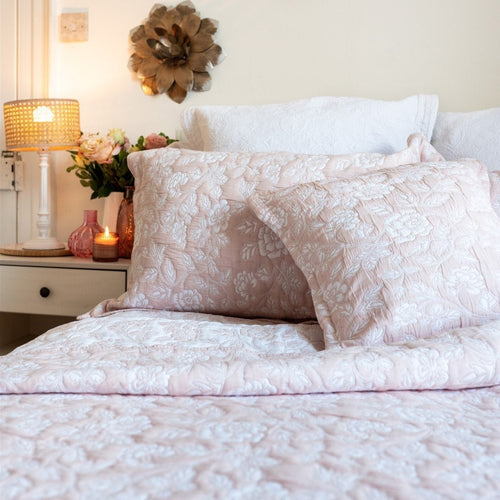 Eleanor Pale Pink Cushion Complete - Forever England