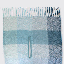 Load image into Gallery viewer, Eliza- Boucle Ruana Wrap- Duck Egg Blue - Forever England