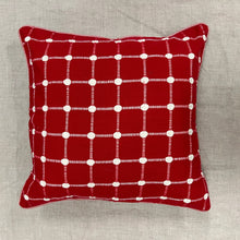 Load image into Gallery viewer, Embroidered Cushion Coral - Forever England
