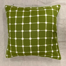 Load image into Gallery viewer, Embroidered Cushion Green - Forever England