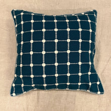 Load image into Gallery viewer, Embroidered Cushion Teal - Forever England