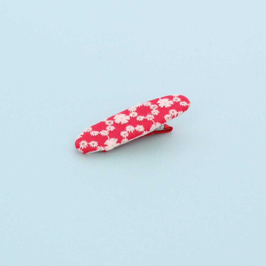 Evie Hair clip- Red - Forever England