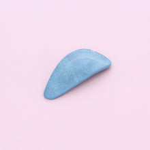 Load image into Gallery viewer, Faux Leather Hair Clip Pale Blue - Forever England