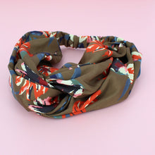 Load image into Gallery viewer, Faux Silk Floral Headband Autumn - Forever England