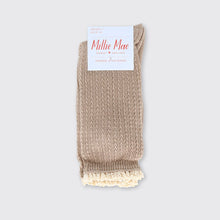 Load image into Gallery viewer, Fine Knit Beige Socks - Forever England