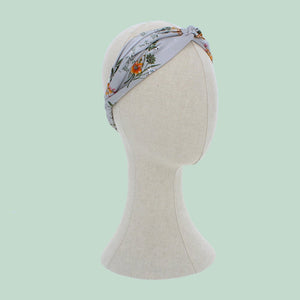 Floral Headband Grey - Forever England