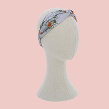Load image into Gallery viewer, Floral Headband Grey - Forever England