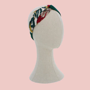 Floral Headband Teal - Forever England