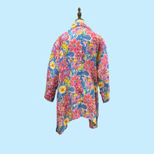 Load image into Gallery viewer, Greta Button Shirt- Pink Floral- S (Small) - Forever England