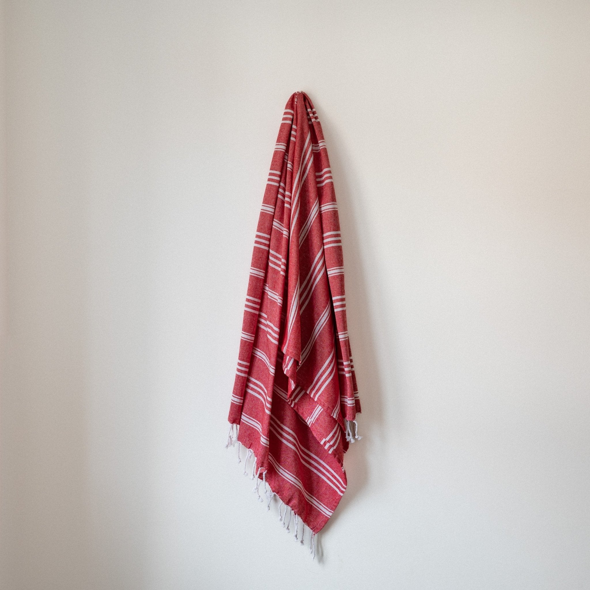 Hamman Towel Red - Forever England