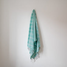 Load image into Gallery viewer, Hamman Towel Water Green - Forever England