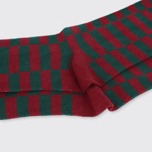 Load image into Gallery viewer, Hector Men&#39;s Check Sock Green - Forever England