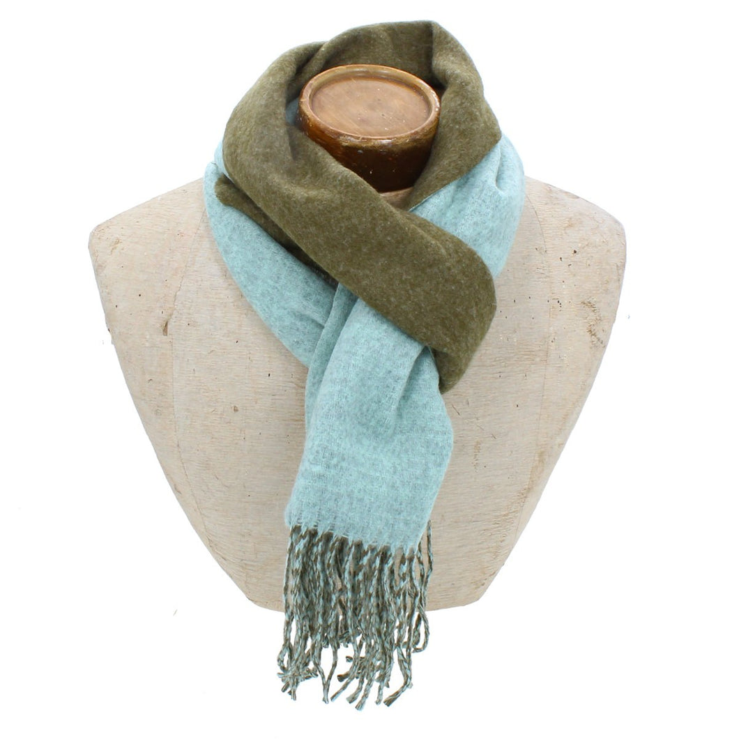 Hector Mens Scarf - Green / Turquois - Forever England
