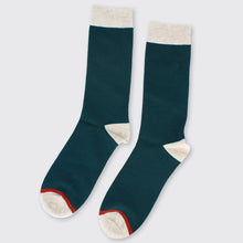 Load image into Gallery viewer, Hector Men&#39;s Two Tone Socks Green - Forever England