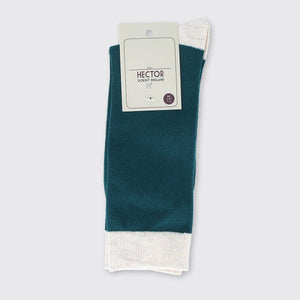Hector Men's Two Tone Socks Green - Forever England