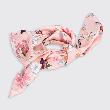 Load image into Gallery viewer, Kiku Square Scarf Pink - Forever England