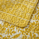 Libourne Damask Ochre Bedspread - Forever England