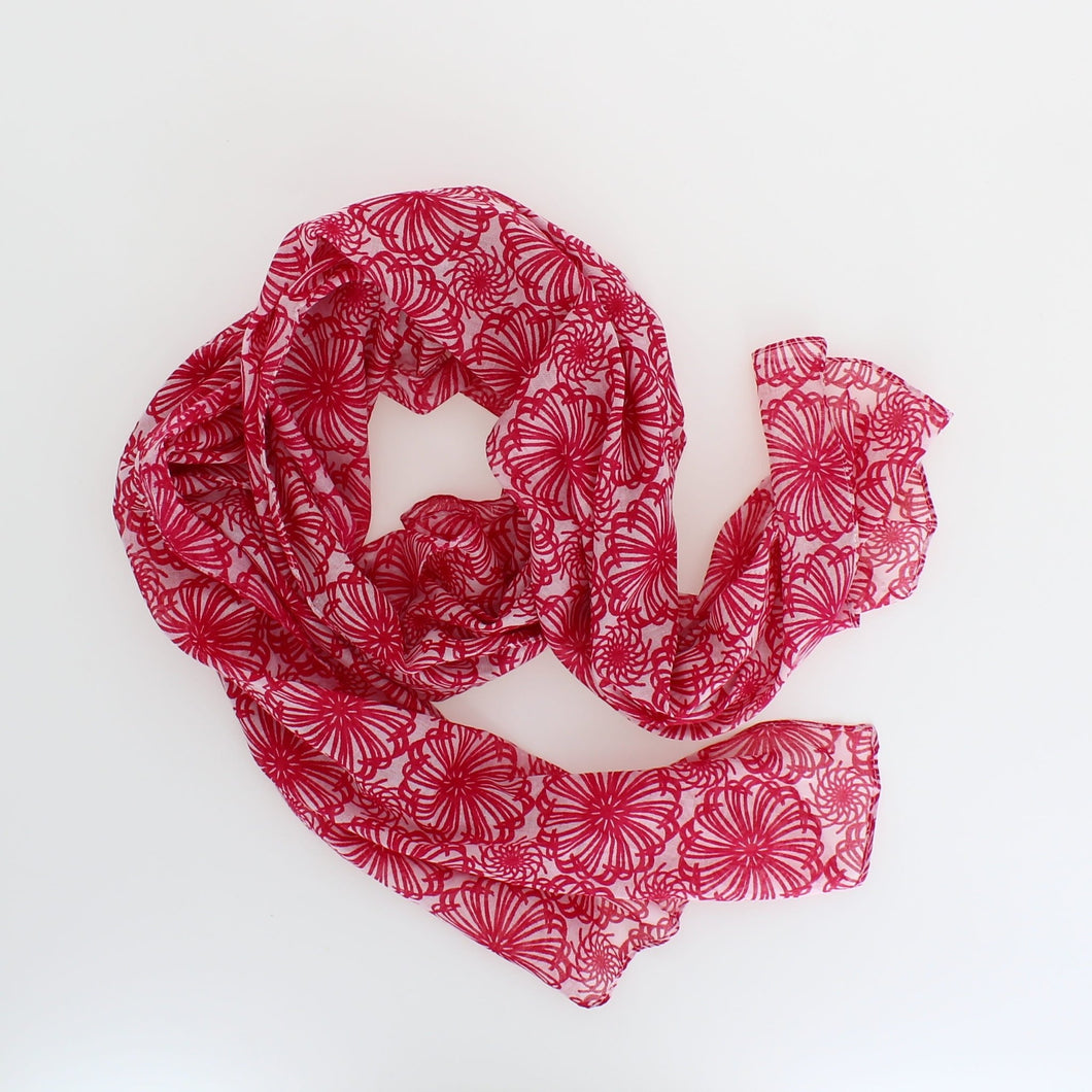Lydia Scarf- Pink - Forever England