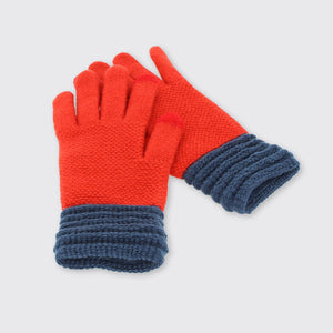Maddie Gloves-Orange/ Blue - Forever England