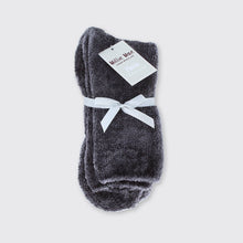 Load image into Gallery viewer, Maisie Ladies Velvet Sock - Grey - Forever England