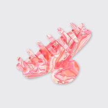 Load image into Gallery viewer, Marble Medium Claw Hair Clip- Pink - Forever England