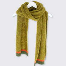 Load image into Gallery viewer, Mens Wool Blend Scarf-Moss Green - Forever England