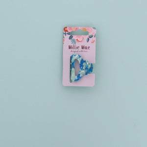 Milky Marble Small Claw clip- Blue - Forever England