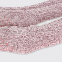 Load image into Gallery viewer, Molly Ladies Chenille Slipper Socks - Blush - Forever England