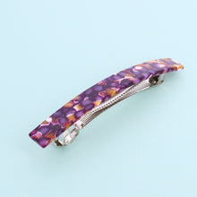 Load image into Gallery viewer, Multi Onyx Aubergine Long Hair Clip - Forever England