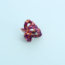 Load image into Gallery viewer, Multi Onyx Aubergine Small Claw Clip - Forever England