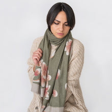 Load image into Gallery viewer, Naomi Ladies Wrap Green / Orange - Forever England