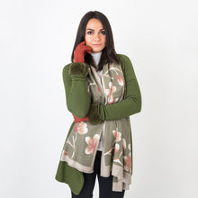 Load image into Gallery viewer, Naomi Ladies Wrap Green / Orange - Forever England