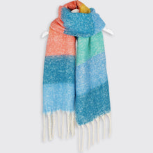 Load image into Gallery viewer, Nina-Striped Blanket Scarf- Multicolour - Forever England