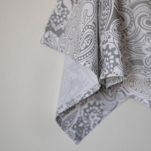 Paisley Grey Set of 2 T-Towels - Forever England