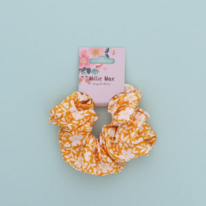 Petal Scrunchie- Yellow - Forever England