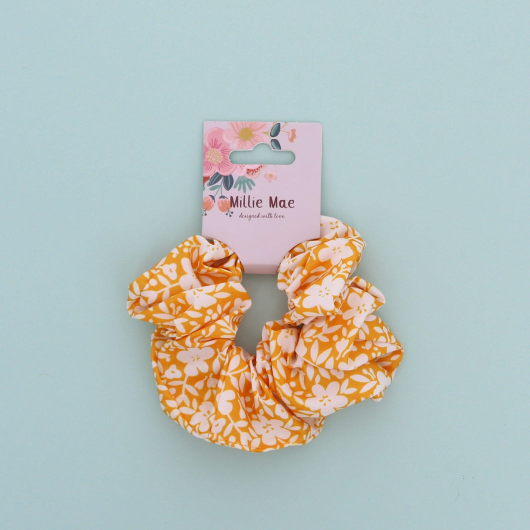 Petal Scrunchie- Yellow - Forever England