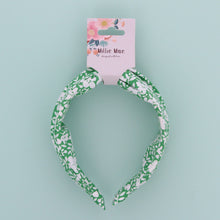 Load image into Gallery viewer, Petal Wide Headband- Green - Forever England