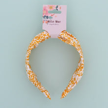 Load image into Gallery viewer, Petal Wide Headband- Yellow - Forever England