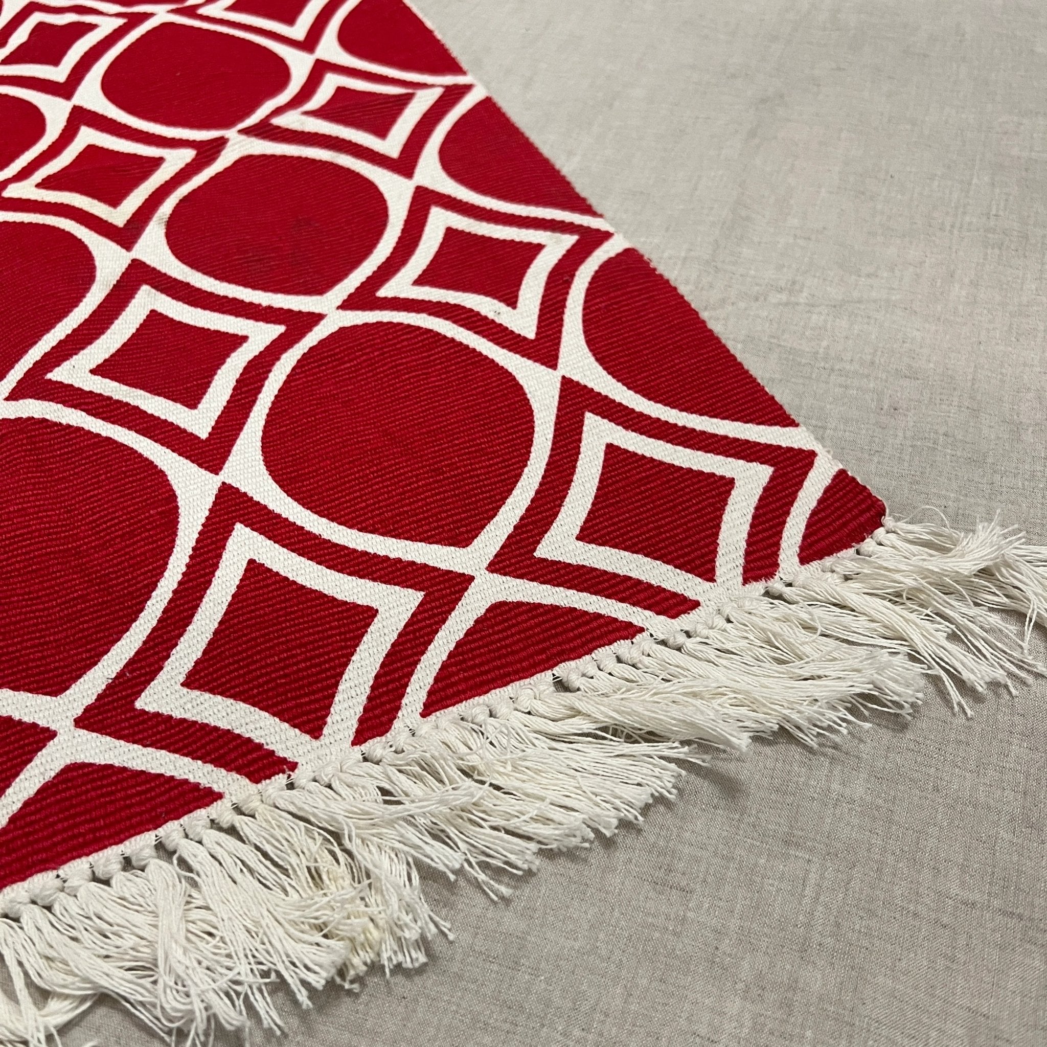 Retro Rug Red 50x80cm - Forever England