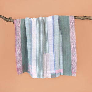 Reversible Vintage Kantha Throw - 14A - Forever England
