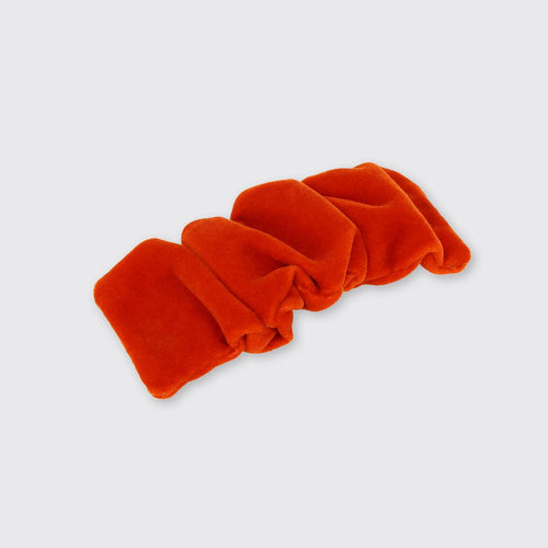 Ruched Hair Clip Rust - Forever England