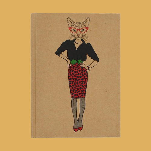 Sassy Suzie Notebook print by Olga Angelloz - Forever England