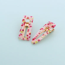 Load image into Gallery viewer, Set of 2 Ditsy Floral Hair clips - Forever England