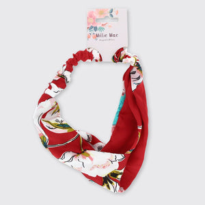 Sienna Soft Headband-Red - Forever England