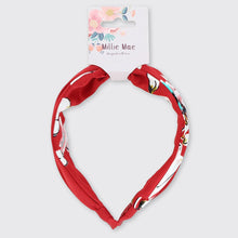 Load image into Gallery viewer, Sienna Wide Headband- Red - Forever England