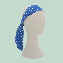 Load image into Gallery viewer, Spotty Headband Blue - Forever England