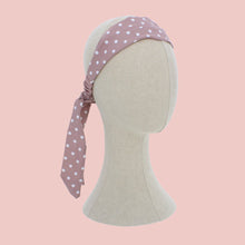 Load image into Gallery viewer, Spotty Headband Dusky Pink - Forever England