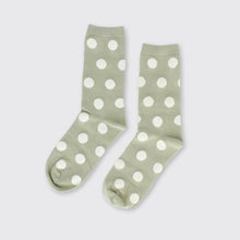 Load image into Gallery viewer, Spotty Socks Green - Forever England