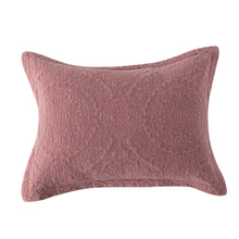Load image into Gallery viewer, Stonewash Cotton Dark Pink Cushion Complete - Forever England
