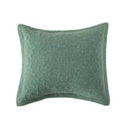 Stonewash Cotton Sage Green Cushion Complete - Forever England